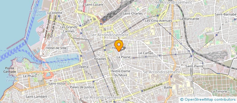 localisation de l'entreprise CREATION ET REALISATION INFORMAT MUSIQUE à MARSEILLE