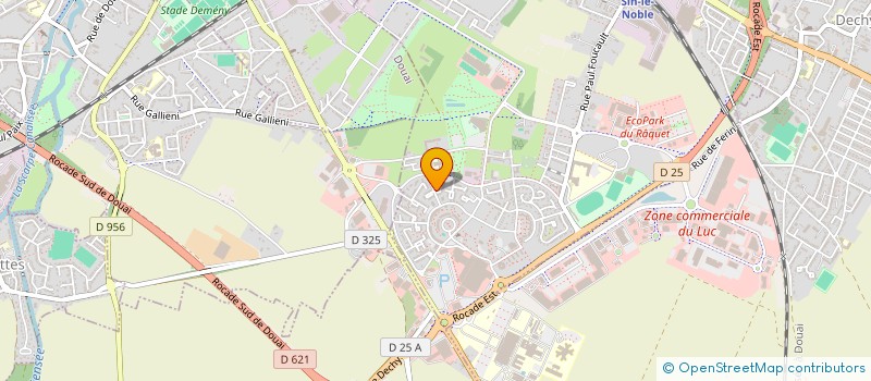 localisation de l'entreprise CREATION HORIZON  BREBIERES