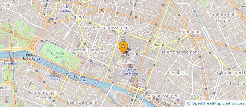 localisation de l'entreprise CREATION ICBM à PARIS