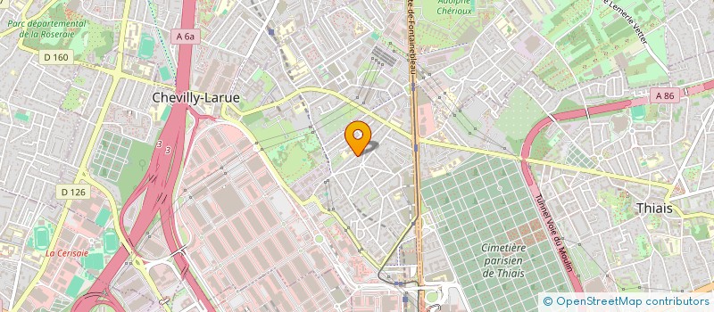 localisation de l'entreprise CREATION LMNP INDIVISION SARMENTO-BANREZES  CHEVILLY-LARUE