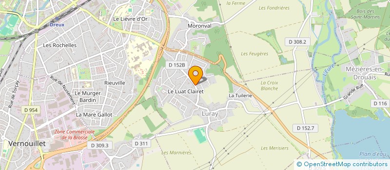localisation de l'entreprise CREATION LURAYSIENNE ANIMATION PARTAGE à LURAY