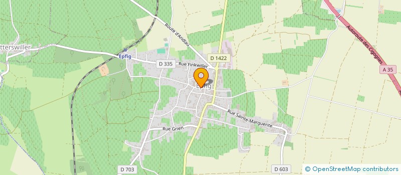 localisation de l'entreprise CREATION MAGNOLIA  EPFIG