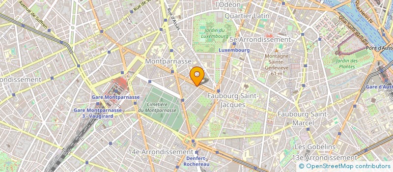 localisation de l'entreprise CREATION MARIE PAULE FAURE à PARIS