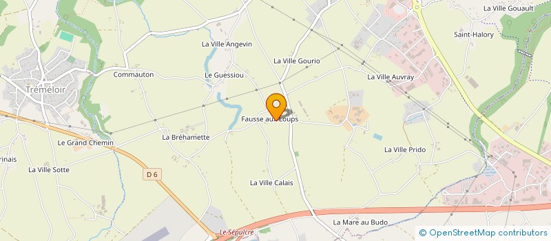 localisation de l'entreprise CREATION MARQUAGE ROUTIER  PORDIC