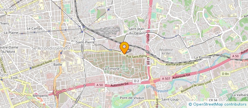 localisation de l'entreprise CREATION MEDITERRANEE à MARSEILLE