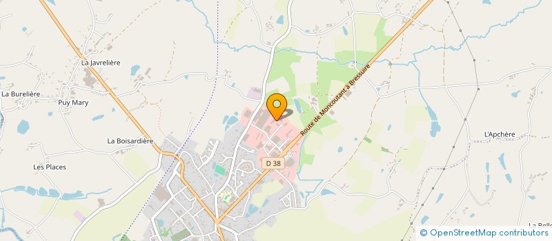 localisation de l'entreprise CREATION METAL  MONCOUTANT-SUR-SEVRE