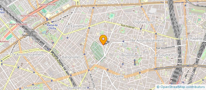 localisation de l'entreprise CREATION NIKOLA FABRICE JUNIOR  PARIS