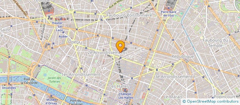 localisation de l'entreprise CREATION PANTUREX  PARIS