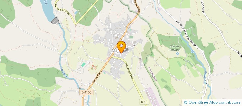 localisation de l'entreprise CREATION PLURIELLE à FORCALQUIER