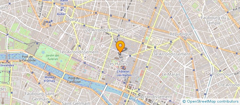 localisation de l'entreprise CREATION PRODUCTION DISTRI CONSEIL  PARIS