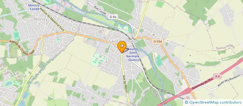 localisation de l'entreprise CREATION PUBLICITE  SAINT-GERMAIN-SUR-MORIN