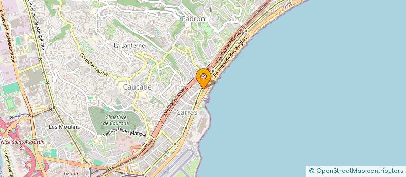 localisation de l'entreprise CREATION QUALITE BOUCHERIE à NICE