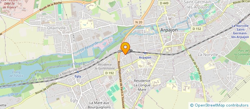 localisation de l'entreprise CREATION REALISAT ETUDE ALARME PROTECT à EGLY