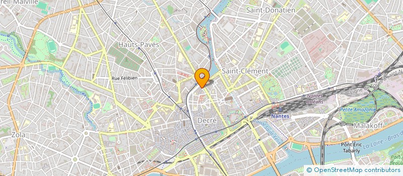 localisation de l'entreprise CREATION REPROGRAPHIE SERVICE à NANTES