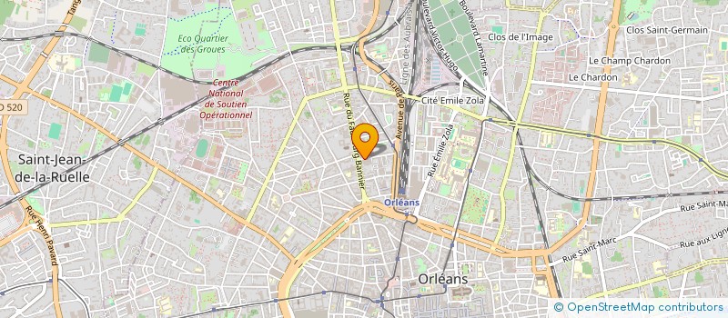 localisation de l'entreprise CREATION RESEAUX 2 OPTIQUE  PANTIN
