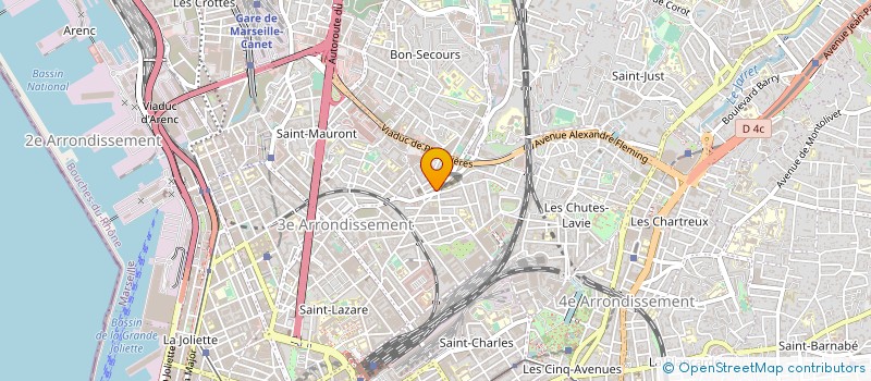 localisation de l'entreprise CREATION RIVKA à MARSEILLE
