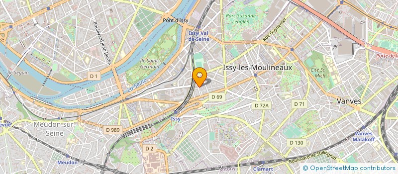 localisation de l'entreprise CREATION SALPI PARIS à ISSY-LES-MOULINEAUX
