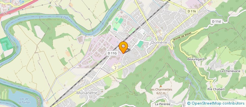 localisation de l'entreprise CREATION SCARABELLI STAND SERVICE  DOMENE