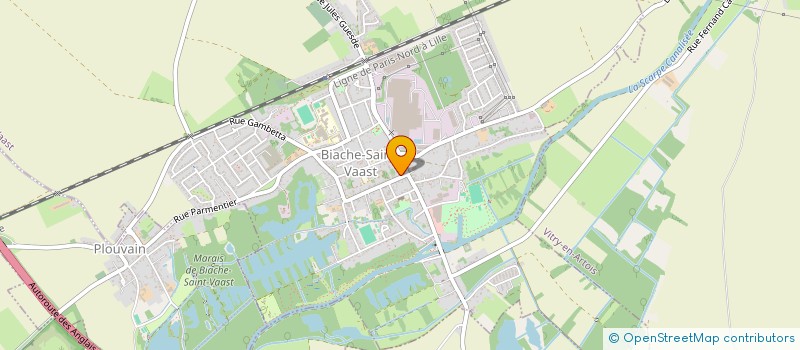 localisation de l'entreprise CREATION VALORISATION LOCATION  BIACHE-SAINT-VAAST