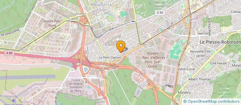localisation de l'entreprise CREATION VOSKY à CLAMART