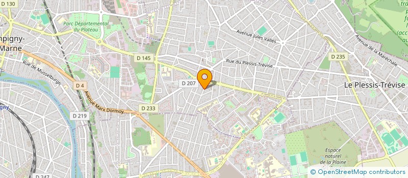 localisation de l'entreprise CREATION ZAK CONFORT à CHAMPIGNY-SUR-MARNE