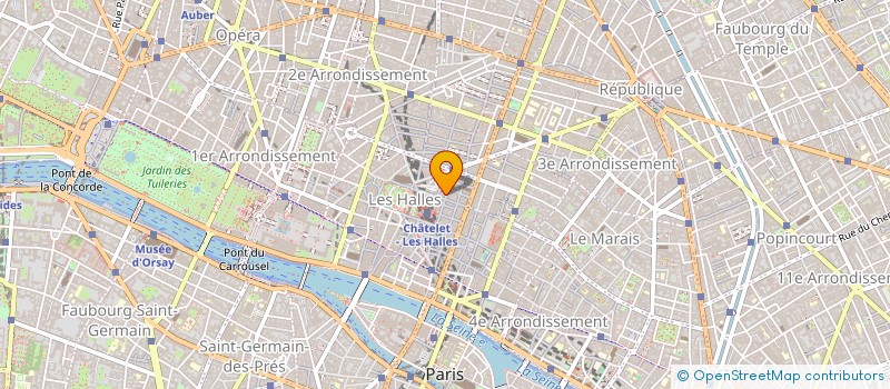 localisation de l'entreprise CREATIONS ACOUSTIQUES FRANCE à PARIS