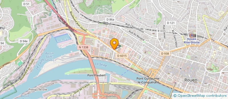 localisation de l'entreprise CREATIONS AUTOMOBILES à ROUEN