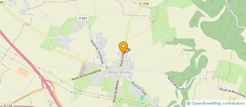 localisation de l'entreprise CREATIONS BOIS  SAINTE-OPPORTUNE-LA-MARE