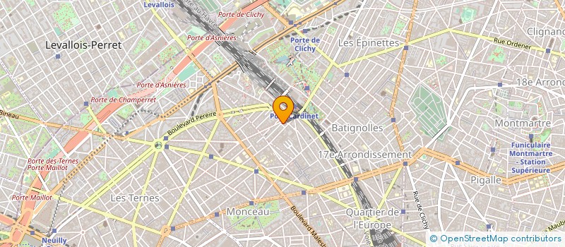 localisation de l'entreprise CREATIONS BOTTIER à PARIS