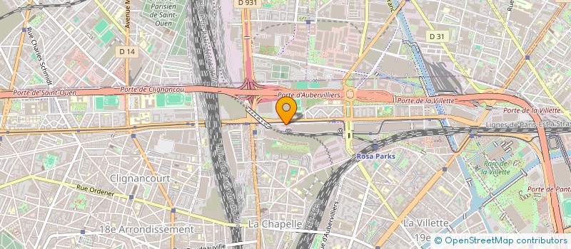 localisation de l'entreprise CREATIONS CHRISTIAN MARSAULT  PARIS