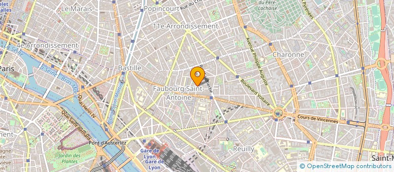localisation de l'entreprise CREATIONS CURCI PARIS à PARIS