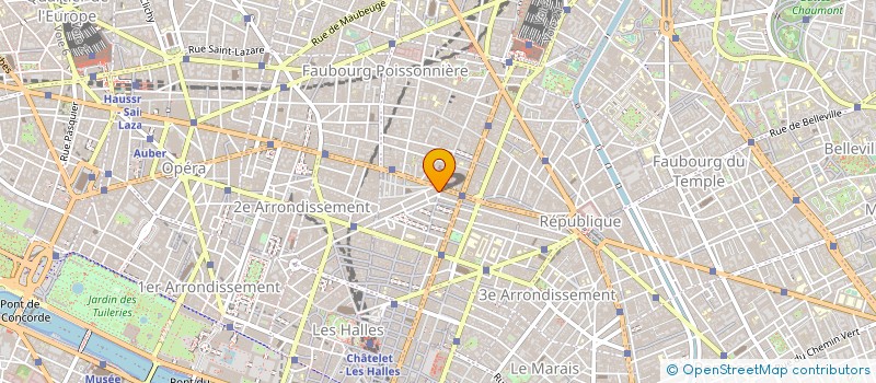 localisation de l'entreprise CREATIONS GABRIEL'D  PARIS