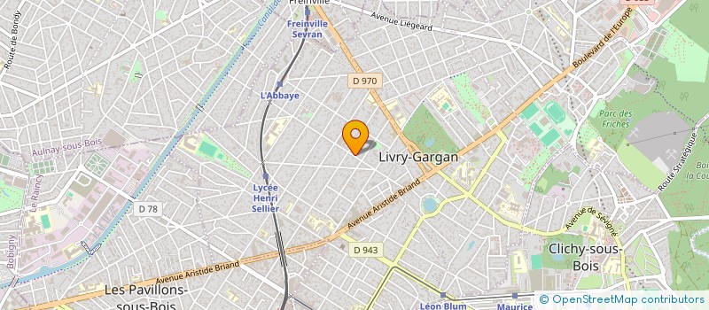 localisation de l'entreprise CREATIONS GIMENO PARIS à LIVRY-GARGAN