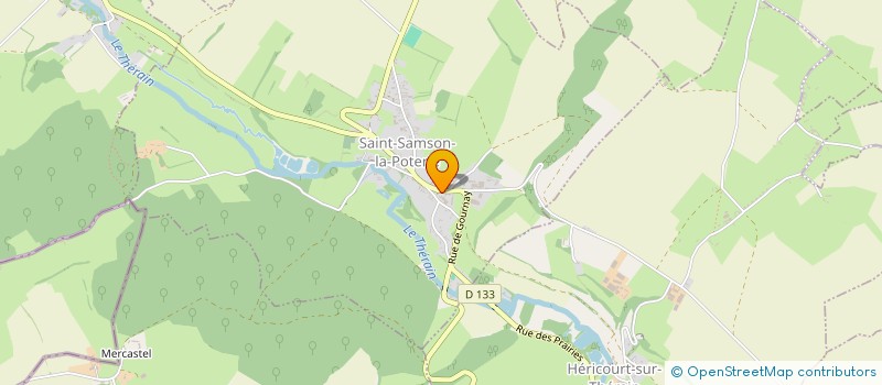 localisation de l'entreprise CREATIONS INITIATIVES SOLIDAIRES  SAINT-SAMSON-LA-POTERIE