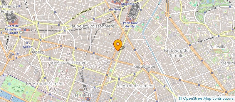 localisation de l'entreprise CREATIONS INTERNATIONALES à PARIS