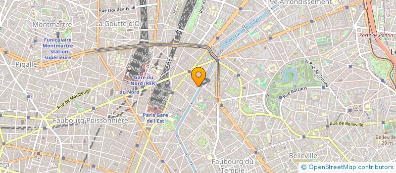 localisation de l'entreprise CREATIONS LADY  PARIS