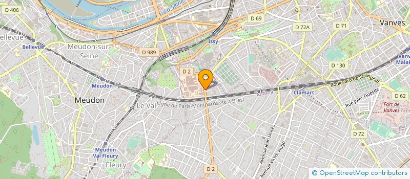 localisation de l'entreprise CREATIONS PATYNE à CLAMART