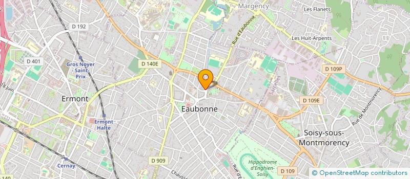localisation de l'entreprise CREATIONS PLUS à EAUBONNE