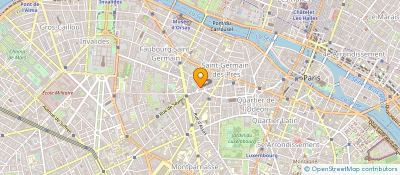 localisation de l'entreprise CREATIONS R.B  PARIS