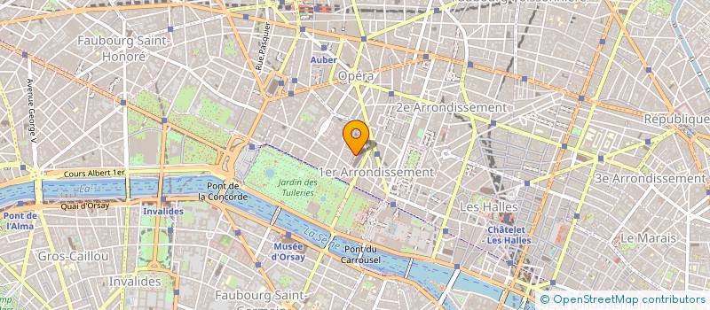 localisation de l'entreprise CREATIONS SAINT ROCH à PARIS