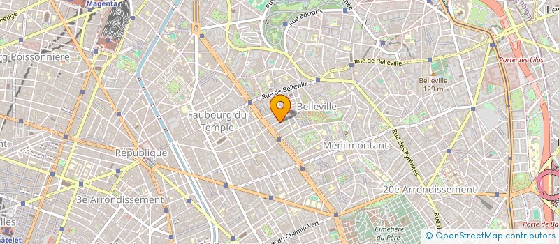 localisation de l'entreprise CREATIONS VALON  PARIS