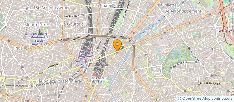 localisation de l'entreprise CREATIS  PARIS