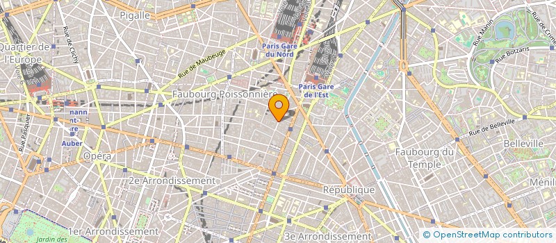 localisation de l'entreprise CREATISS à PARIS