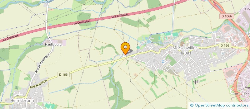 localisation de l'entreprise CREATIV CONSTRUCTIONS  MORSCHWILLER-LE-BAS