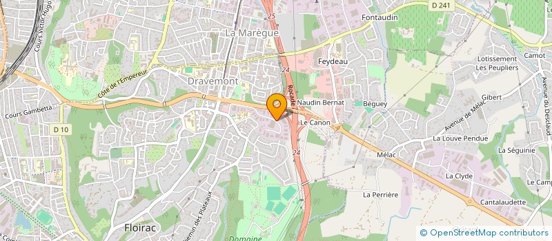 localisation de l'entreprise CREATIV'EXPERTIZ NOUVELLE AQUITAINE  ARTIGUES-PRES-BORDEAUX