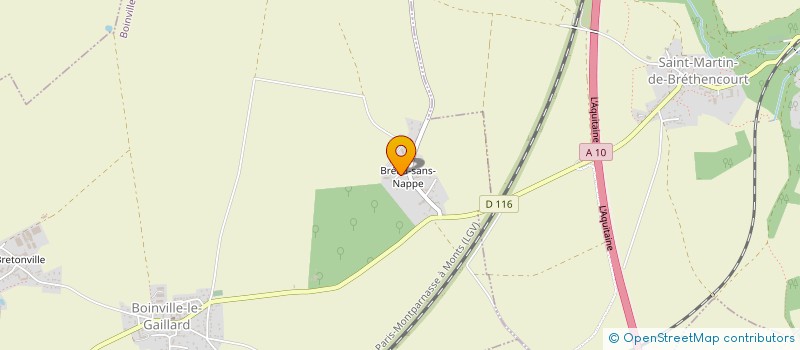 localisation de l'entreprise CREATIVE BOIS  BOINVILLE-LE-GAILLARD