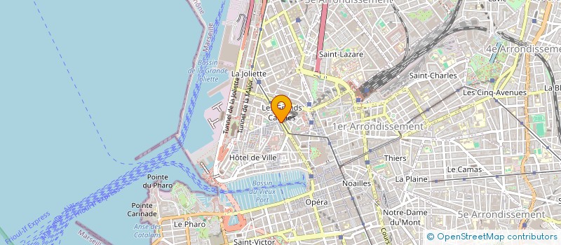 localisation de l'entreprise CREATIVE CABLES FRANCE à MARSEILLE