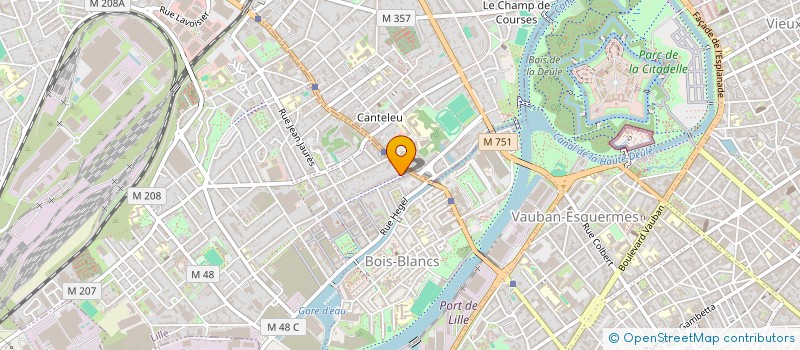 localisation de l'entreprise CREATIVE CARE à LILLE