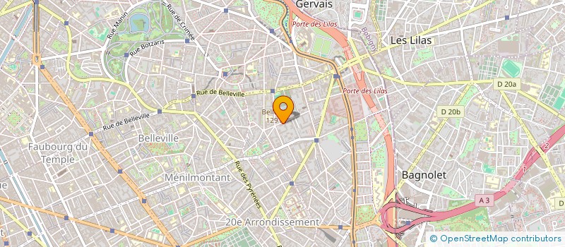 localisation de l'entreprise CREATIVE CITIZEN  PARIS