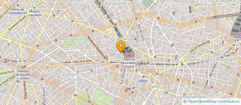 localisation de l'entreprise CREATIVE CO. à PARIS